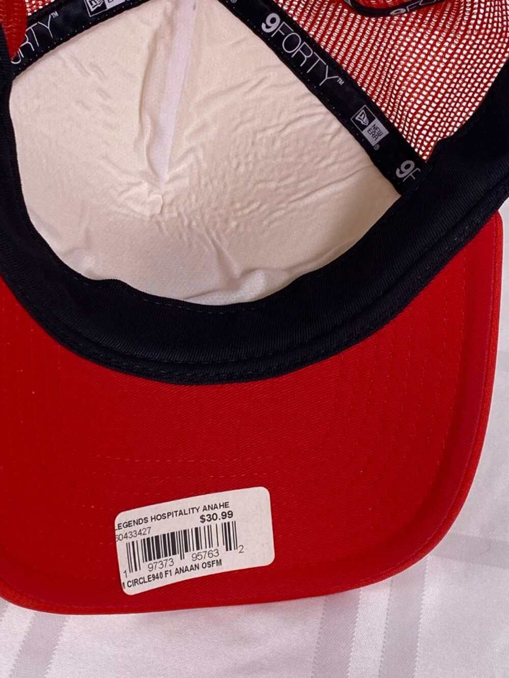 St Louis cardinals Spring Training Women's A-Frame style hat. Red/Wht adjustable - Picture 8 of 10